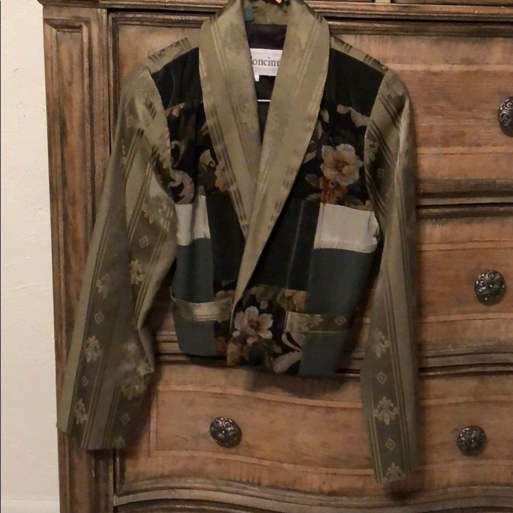 Floral blazer